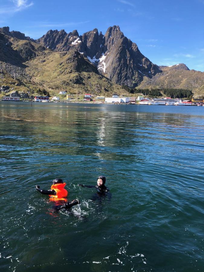 Ballstad Brygge Rorbu Eksteriør billede